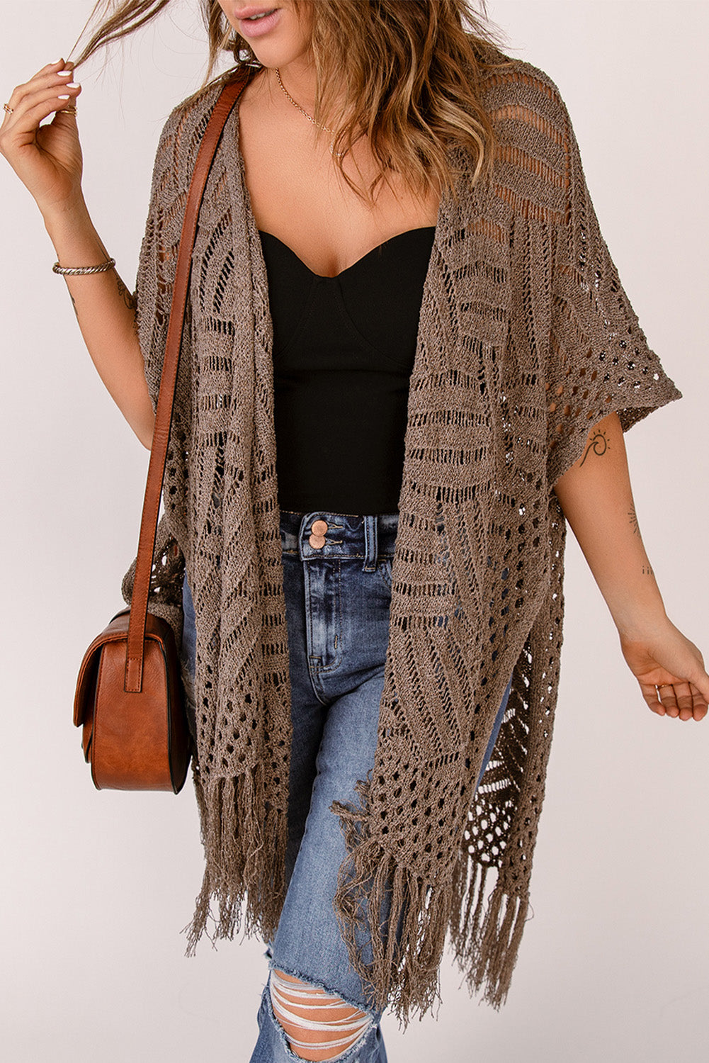 "The Cardi" Loose Knit Cardigan