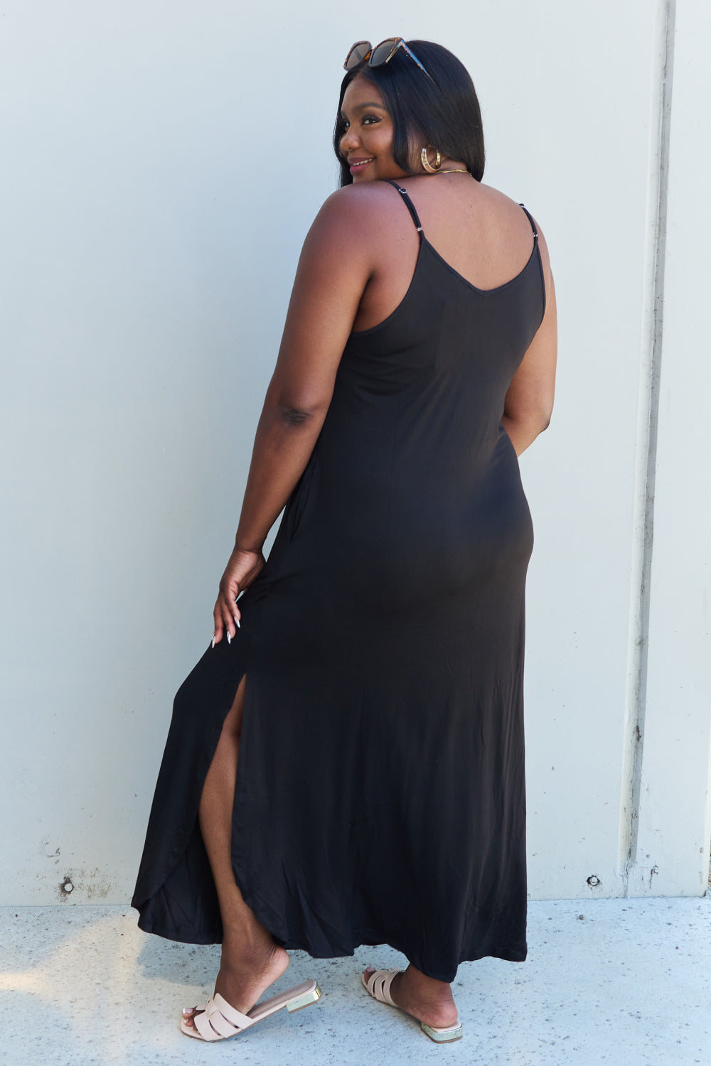 Side Slit Maxi Dress