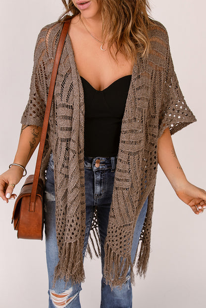 "The Cardi" Loose Knit Cardigan