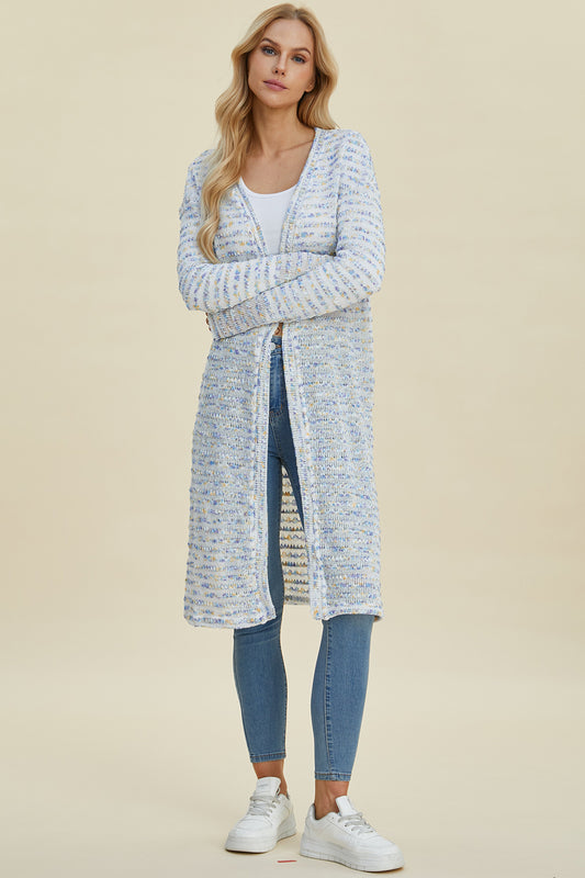 Light Knit Longline Cardigan