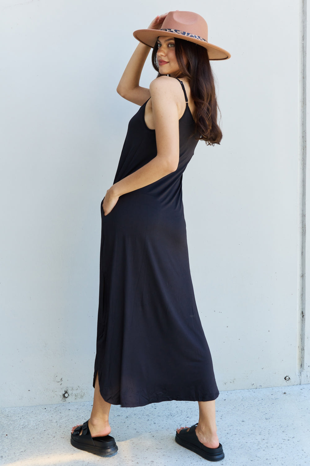 Side Slit Maxi Dress