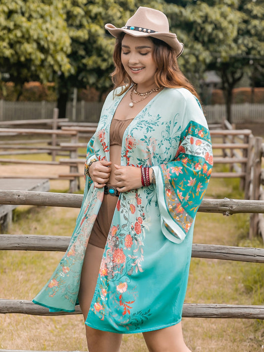 Printed Kimono