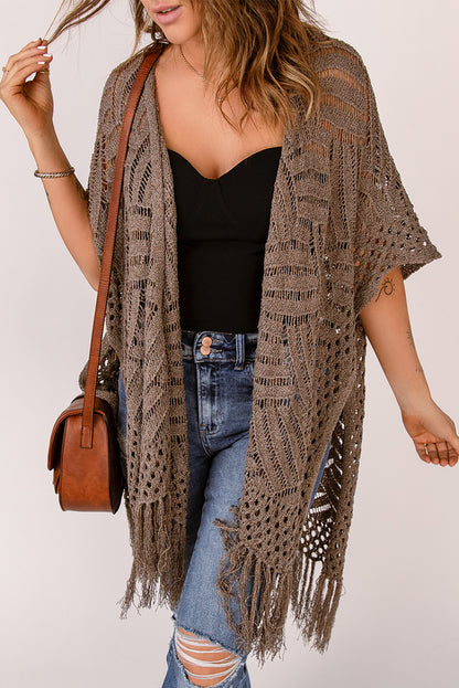 "The Cardi" Loose Knit Cardigan